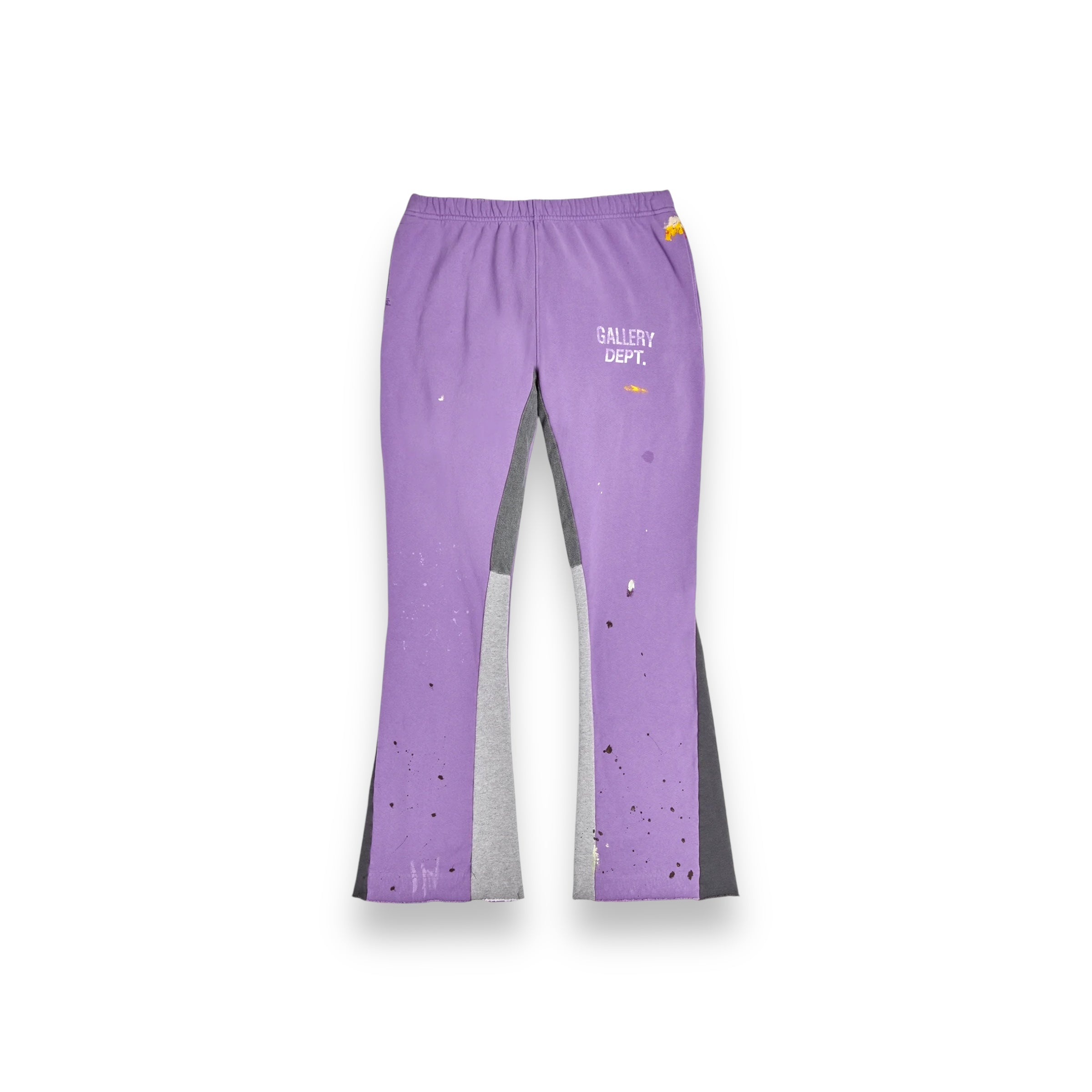Gallery Dept. Painted Flare Purple Sweatpants