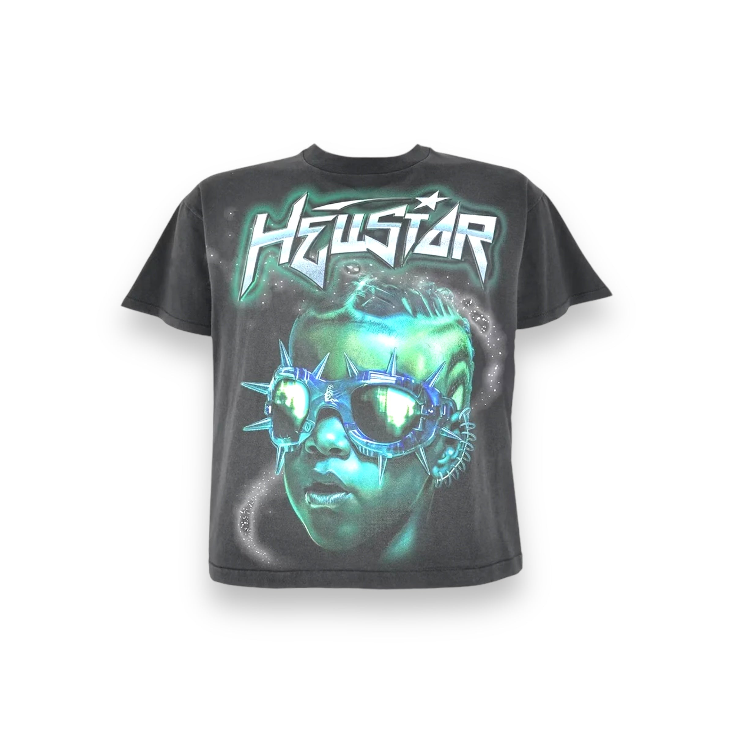 Hellstar The Future T-Shirt Black/Blue