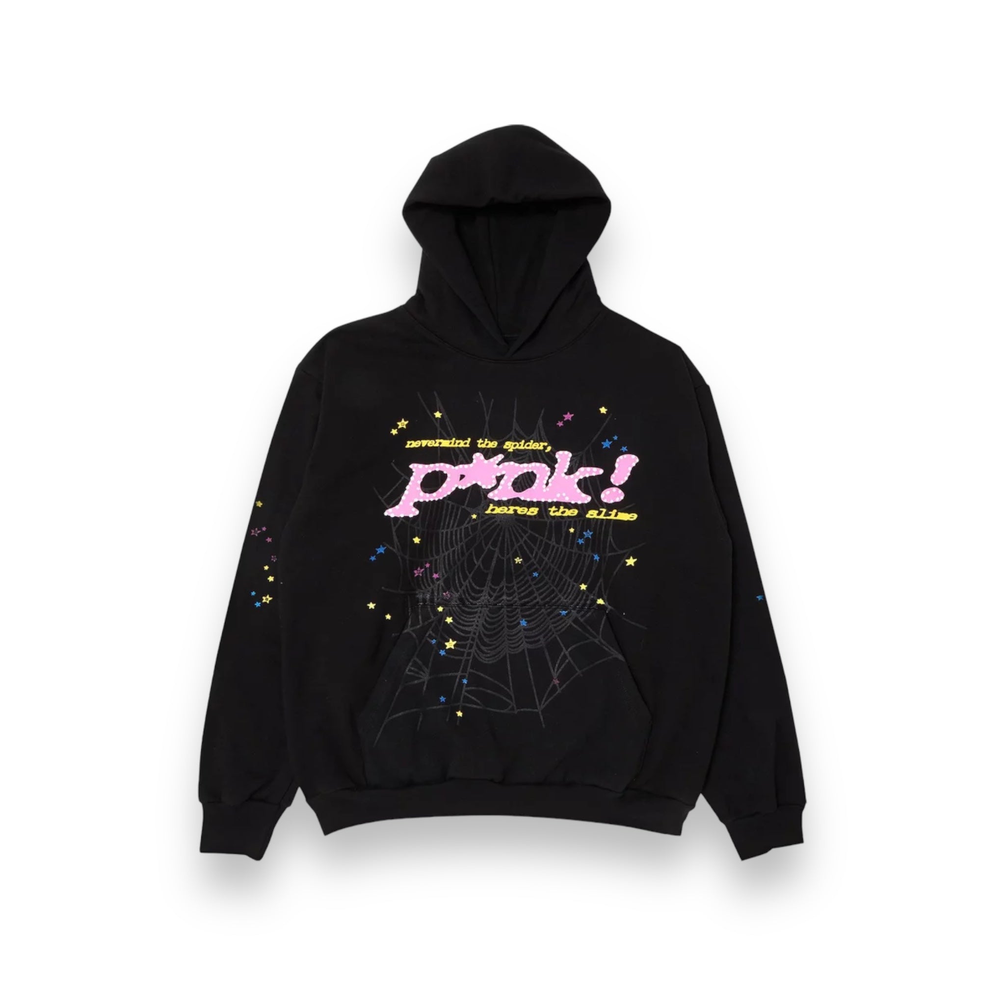 Spider Worldwide Punk Hoodie Black