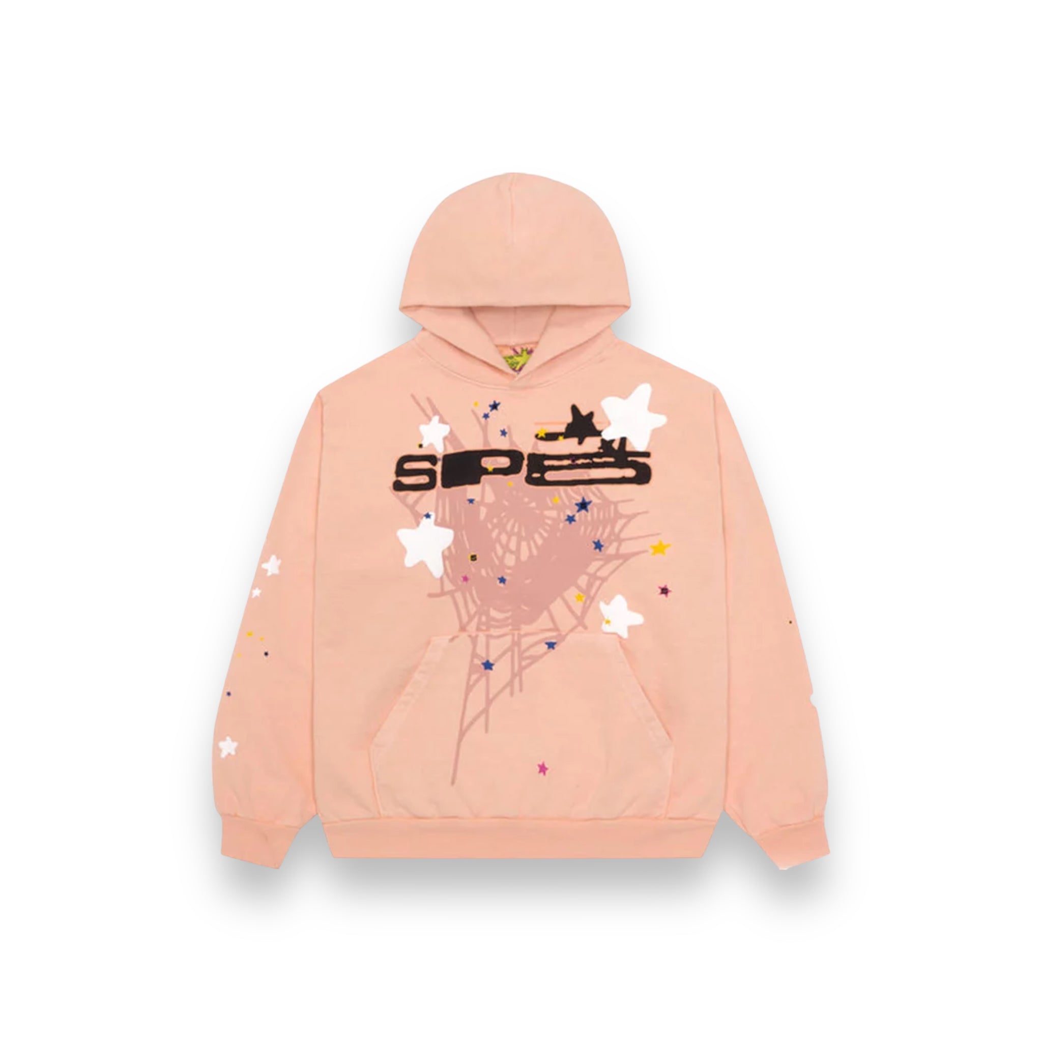 Spider Bellini Peach Hoodie