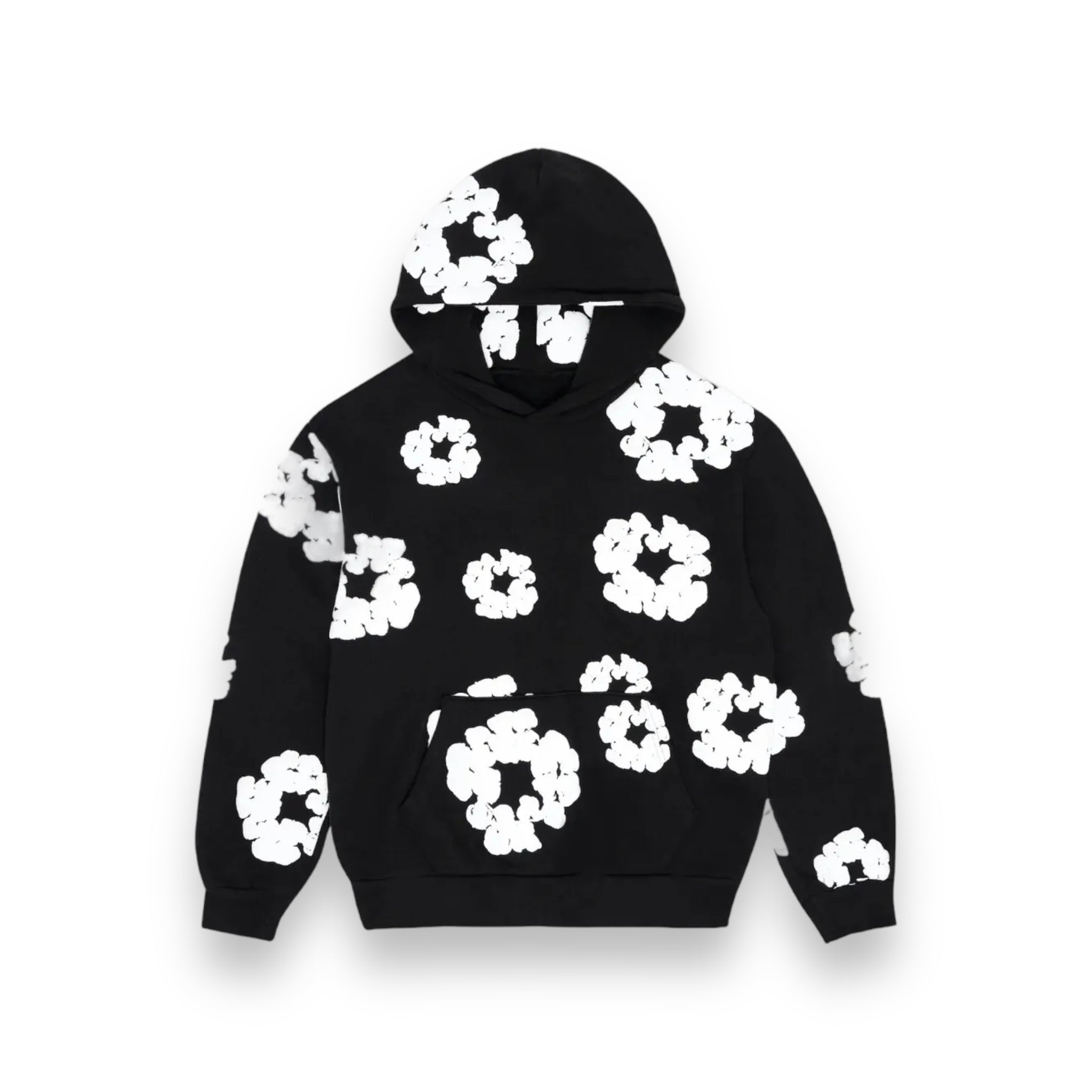 Denim Tears The Cotton Wreath Hoodie Black