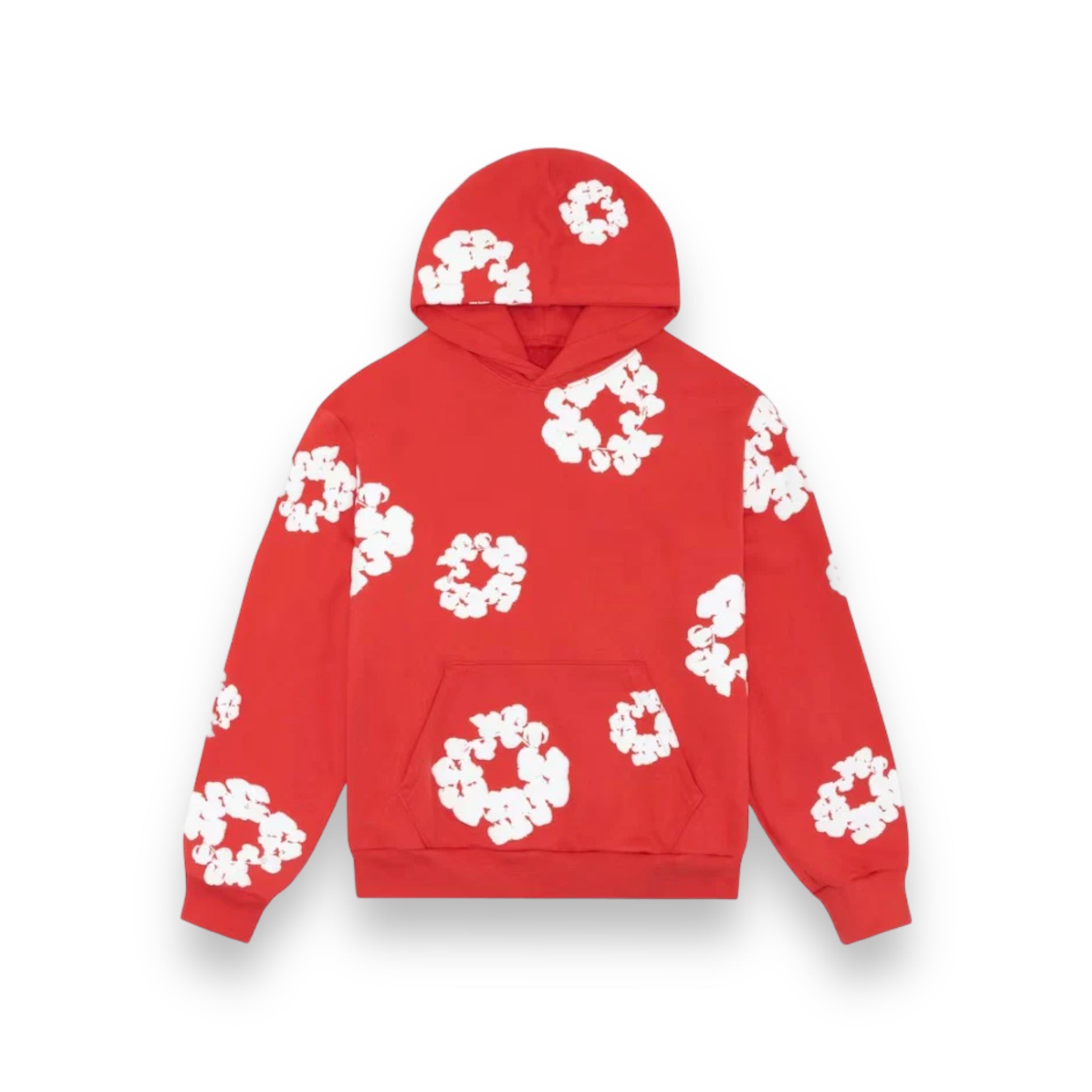 Denim Tears The Cotton Wreath Hoodie Red