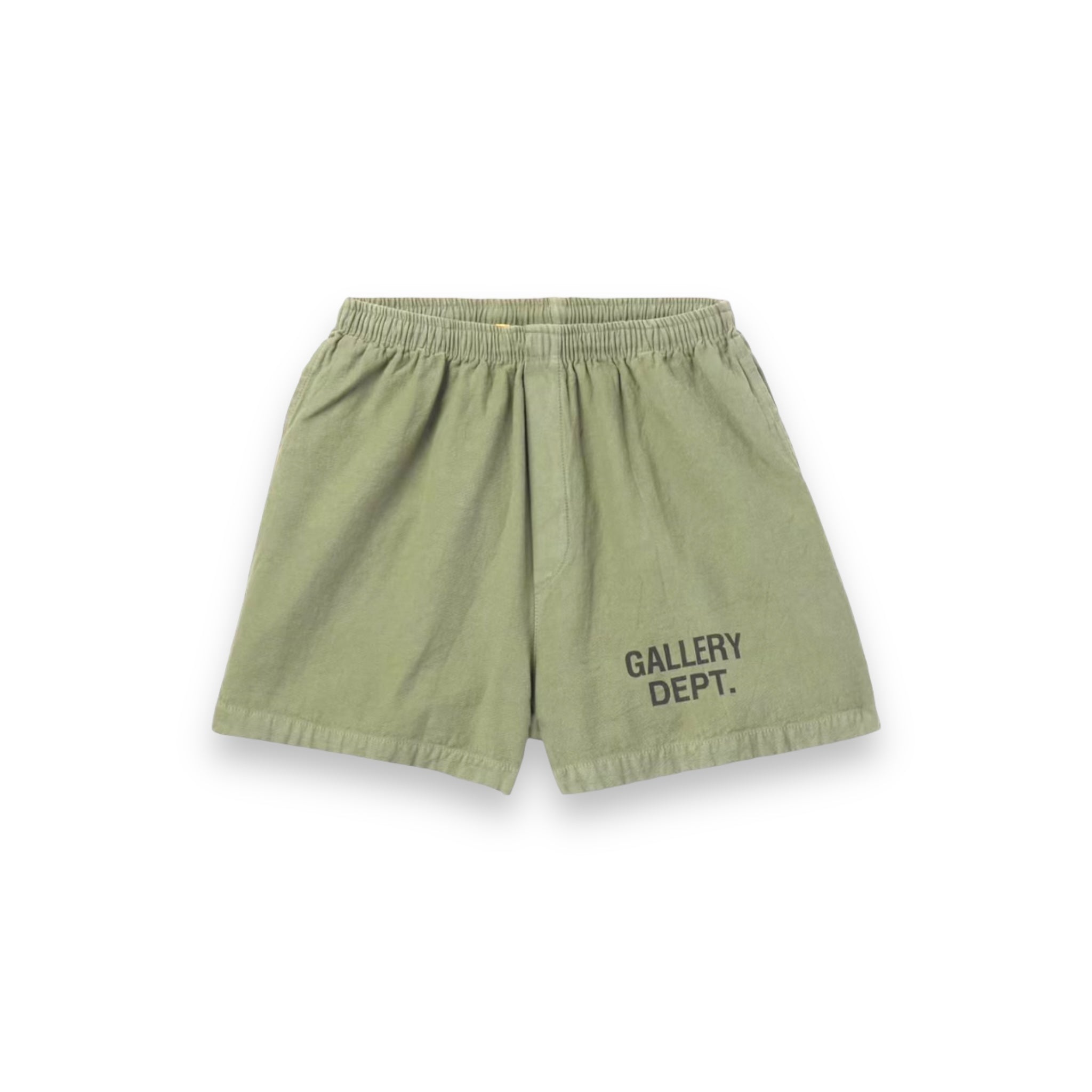 Gallery Dept Zuma Jersey Shorts Olive Green