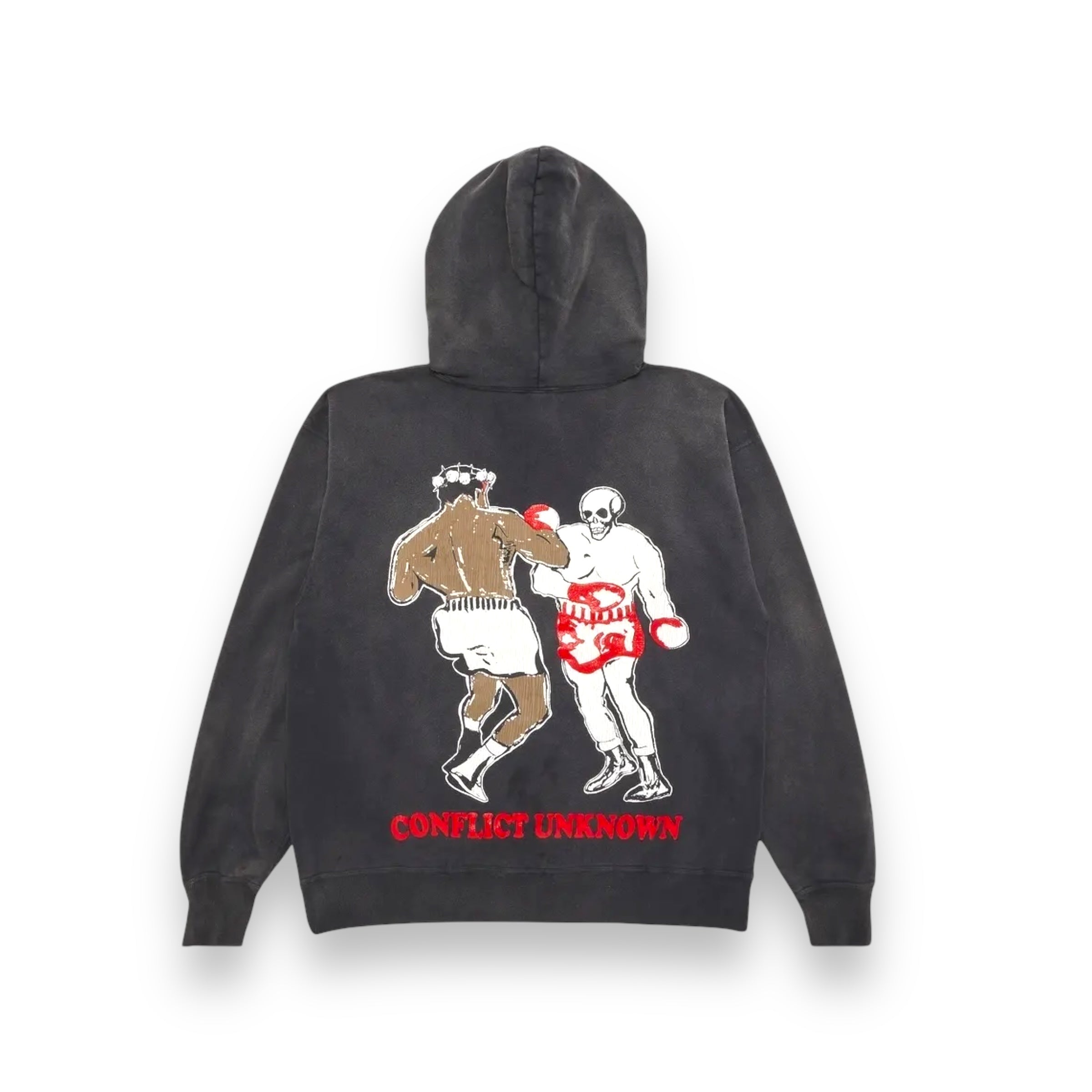 Saint Michael Struggle Hoodie Black