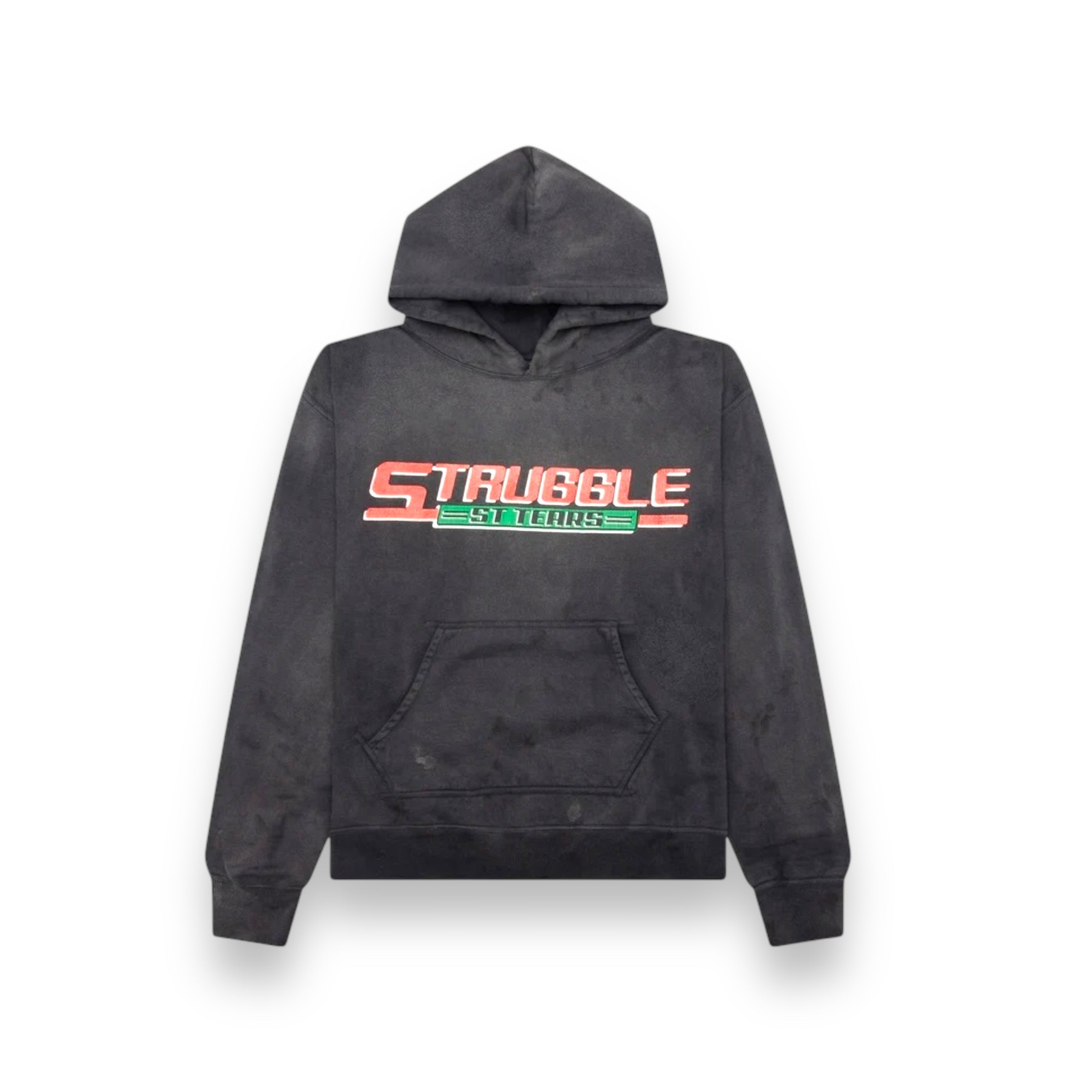 Saint Michael Struggle Hoodie Black