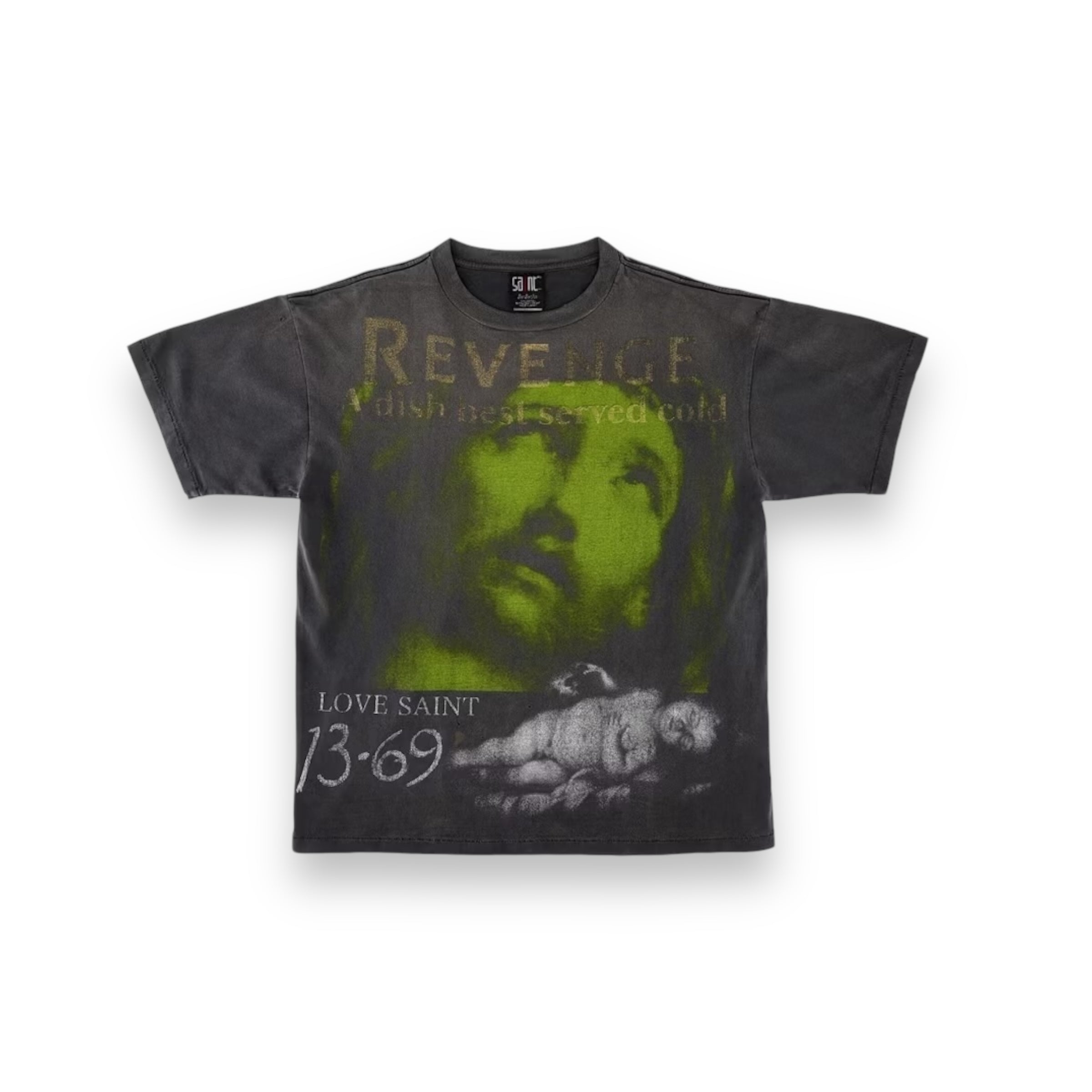 Saint Michael X BerBer Jin Revenge T-Shirt Black