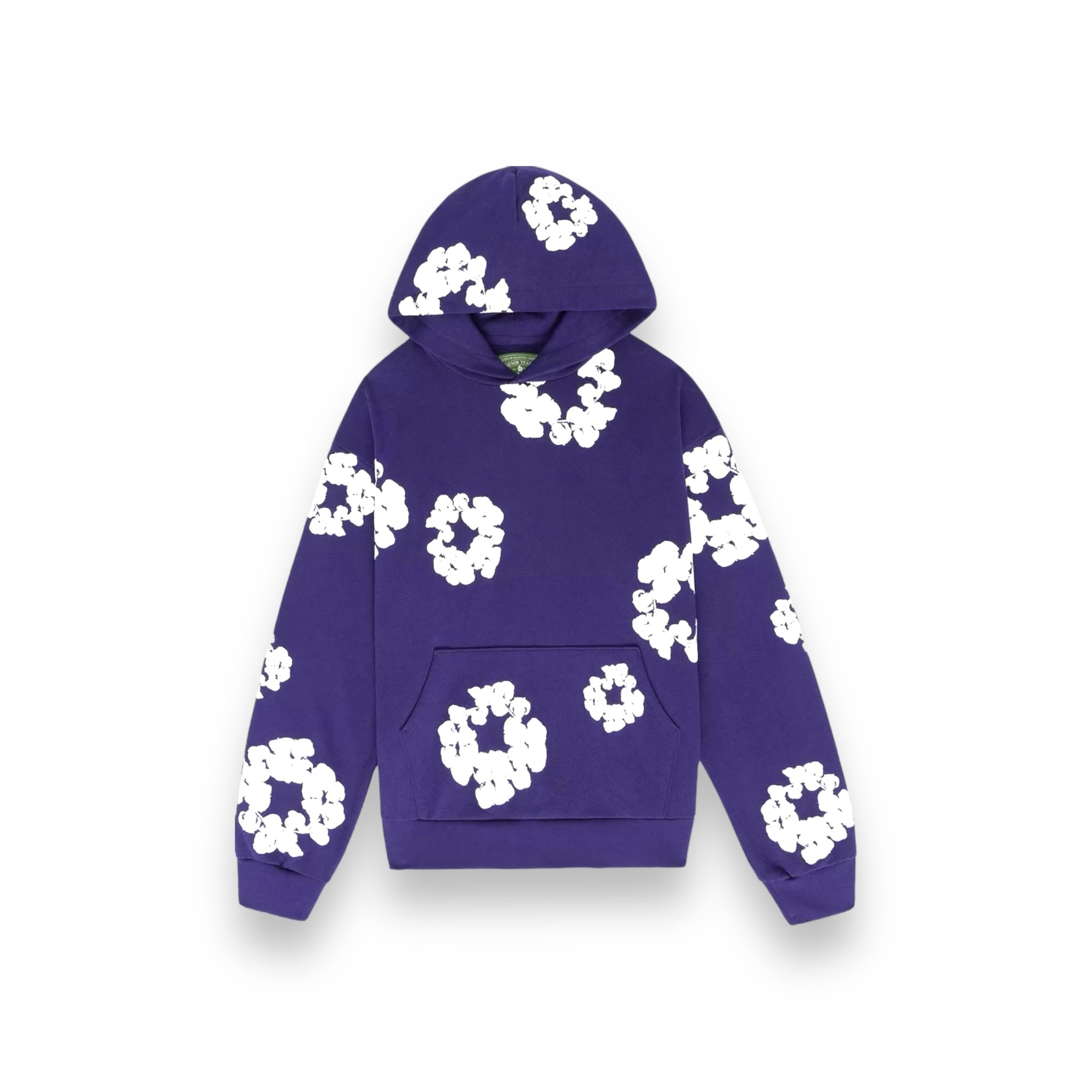 Denim Tears The Cotton Wreath Purple Hoodie