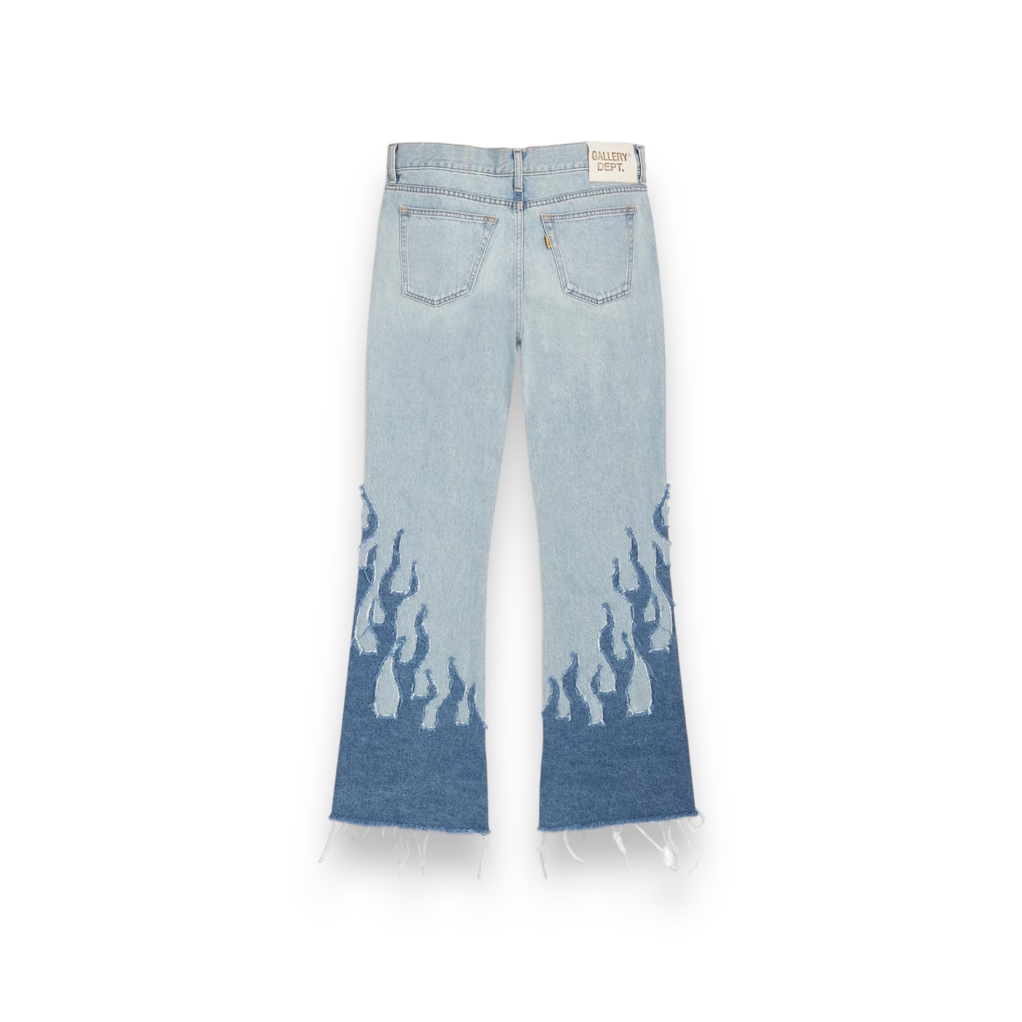 Gallery Dept. LA BLVD Flames Flare Jeans