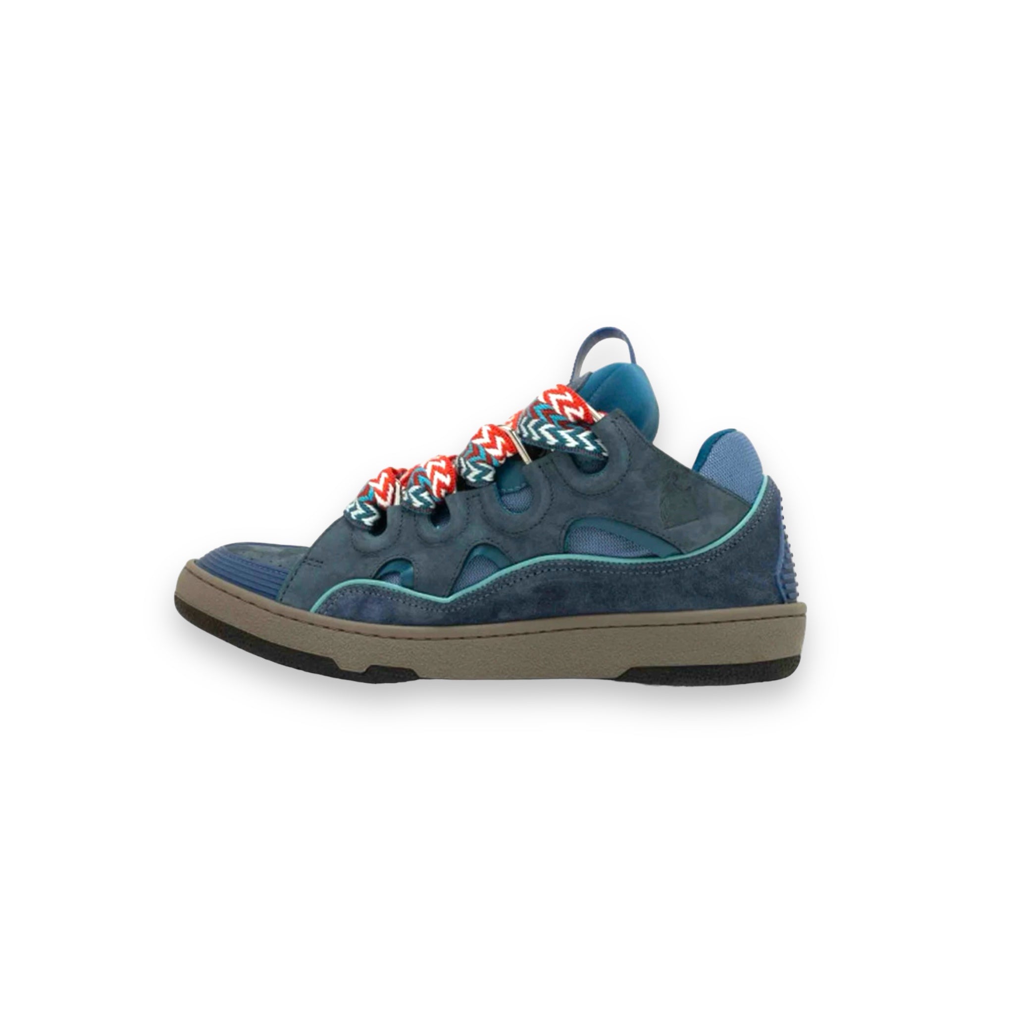 Lanvin Curb Taurus Blue Sneakers