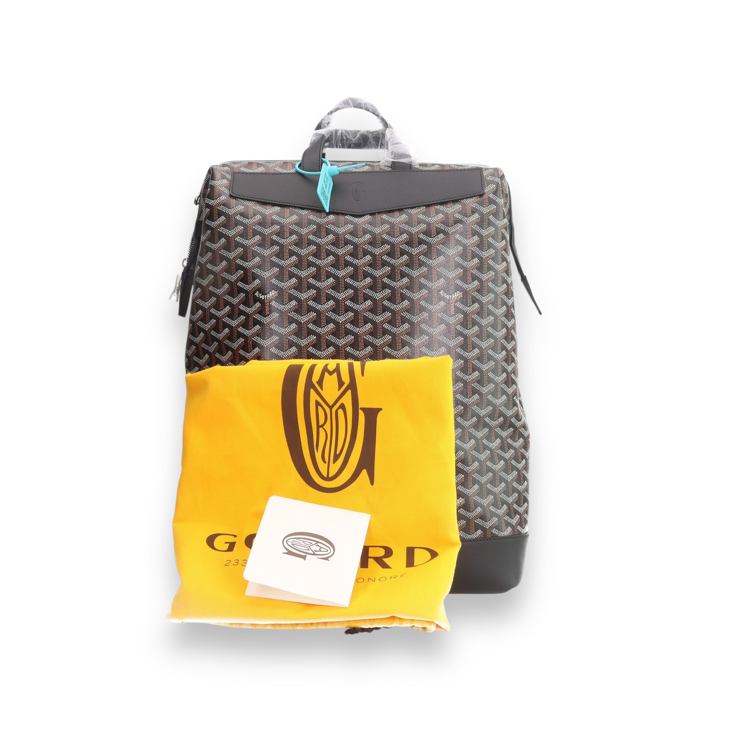 Goyard black Cisalpin backpack
