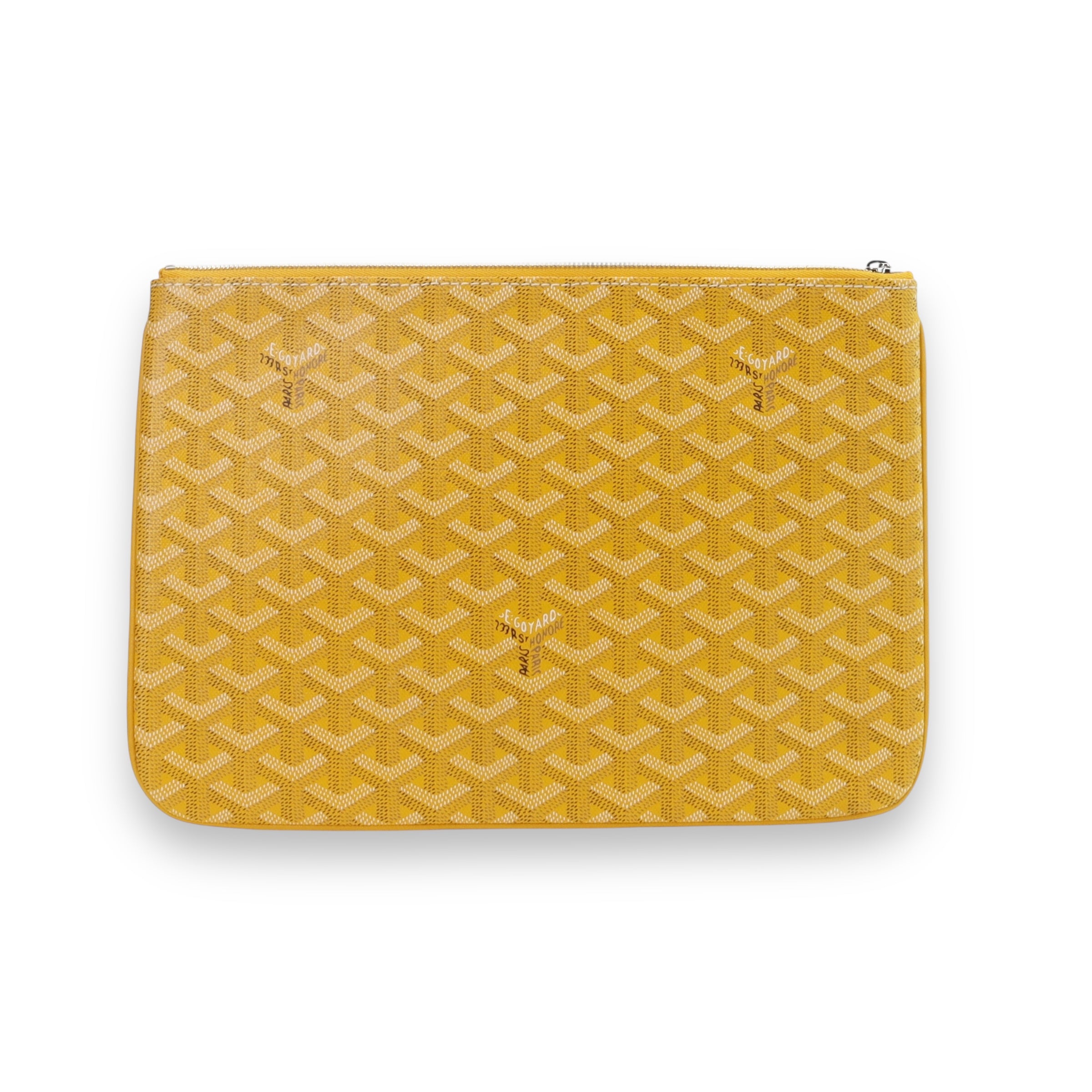 Goyard Yellow MM Senat pouch