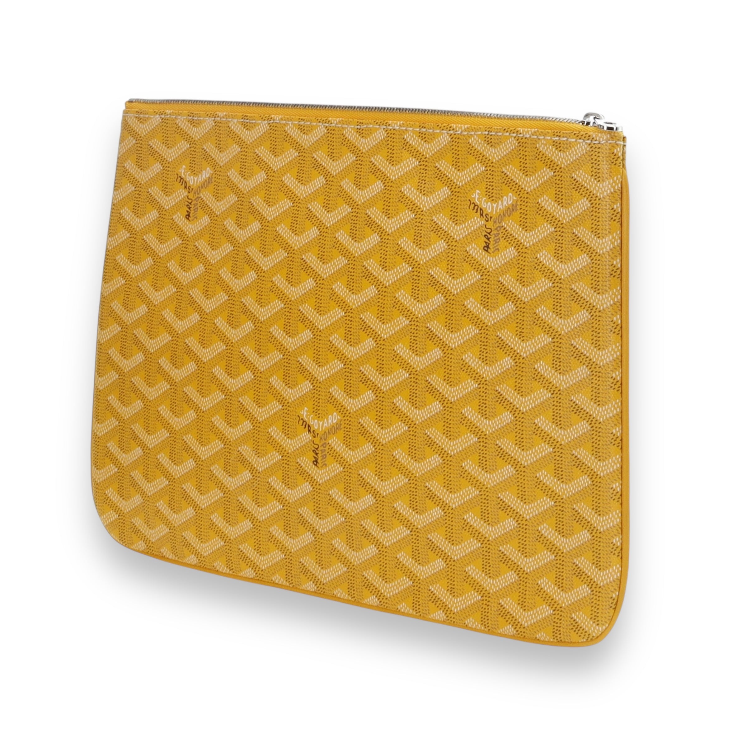 Goyard Yellow MM Senat pouch