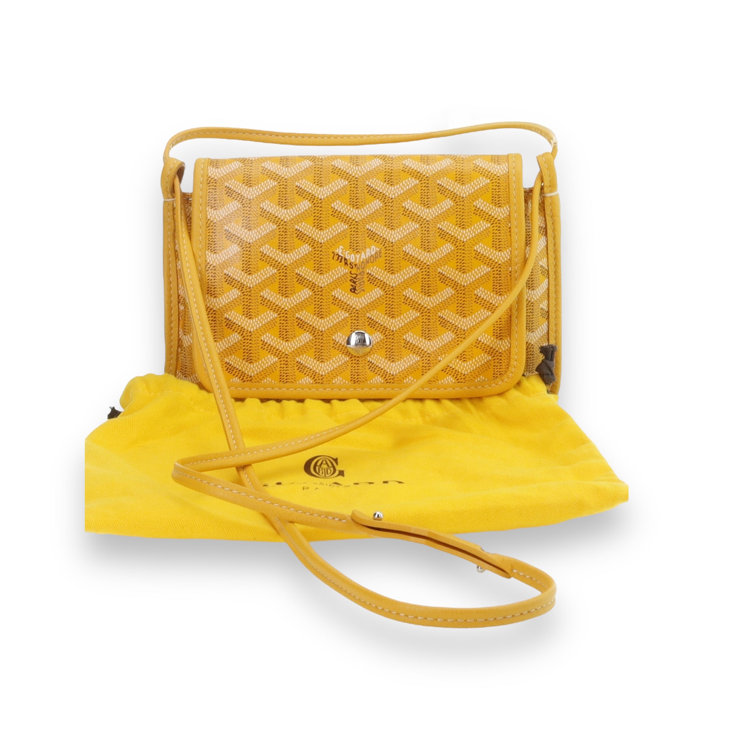 Goyard Yellow Plumet crossbody