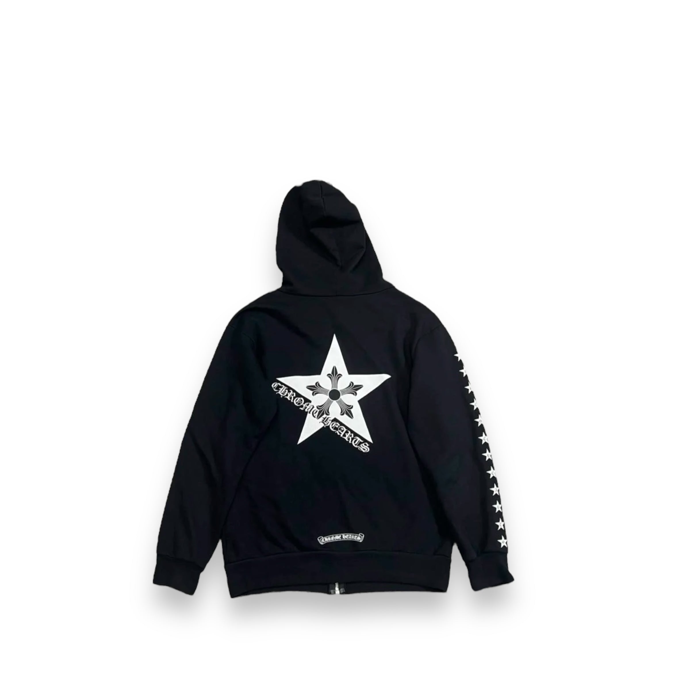Chrome Hearts Star of David Pentacle Zip-Up Hoodie