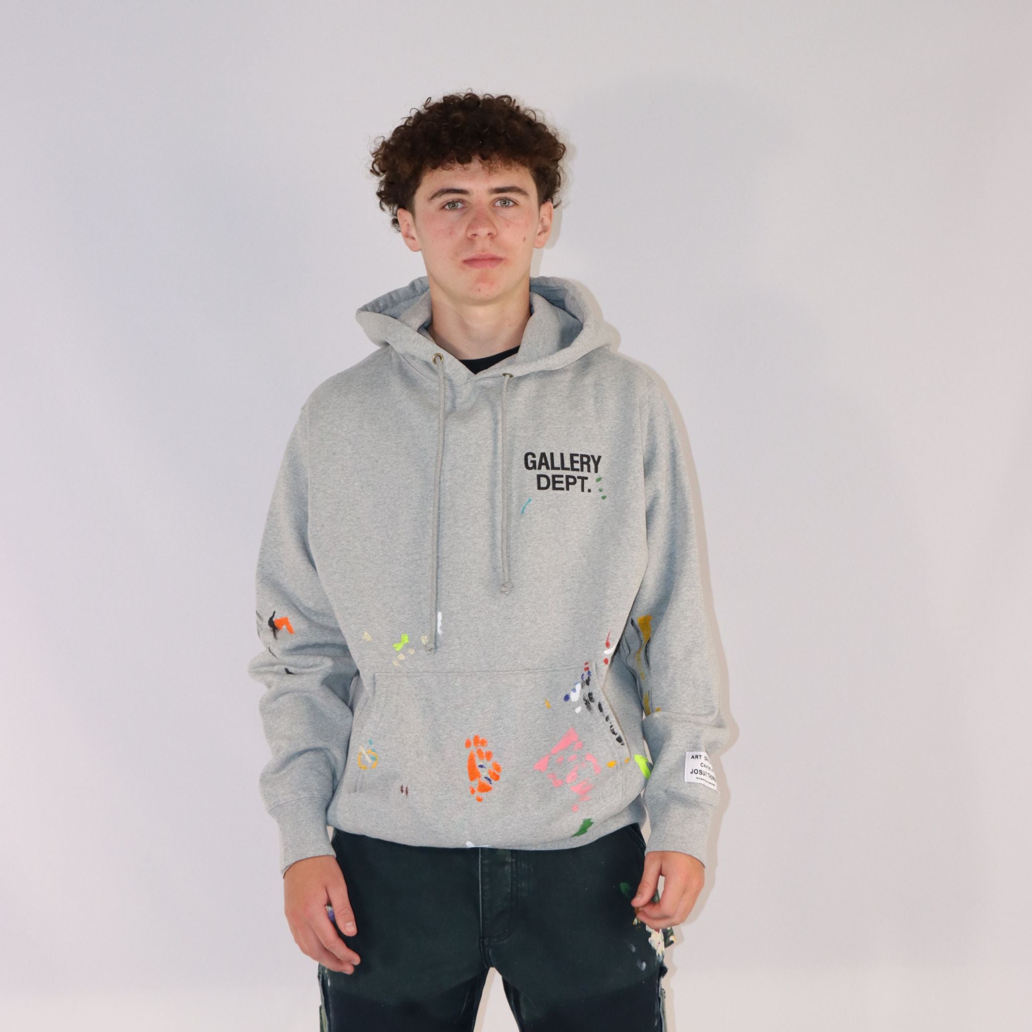 Gallery Dept. Painter Logo Hoodie Grey