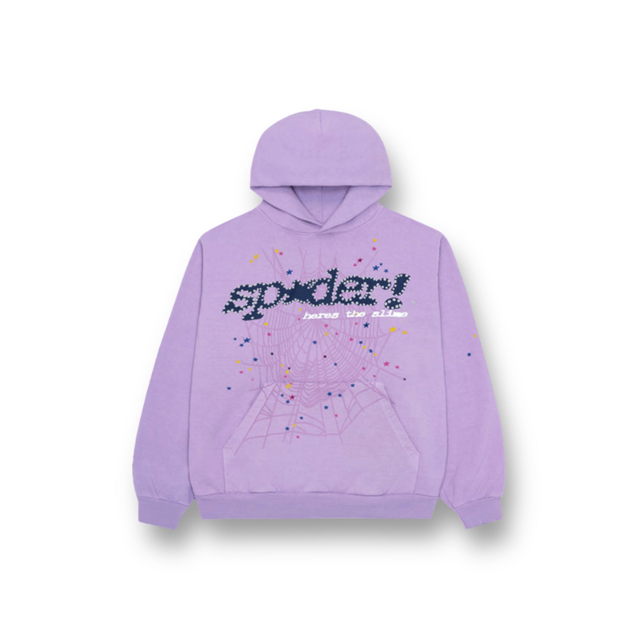 Spider Web Hoodie Acai (Purple)